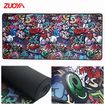 

ZUOYA Large Mouse Pad Gaming Mousepad Gamer Mause Carpet Mat keyboard pad PC Desk CS natural rubber