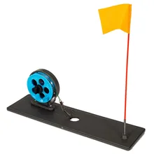 

1pc Portable Winter Ice Fishing Rod Tip Up With Flag Marker Pole Indicator Equipment Outdoor Fishing Equipment