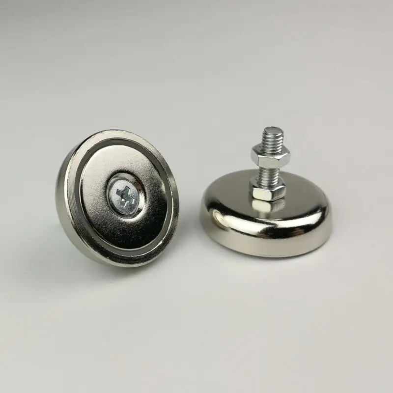 10 шт. D32X8mm сильный pull-force неодимовый магнит с резьбой M5X17mm Led освещение магнитное основание POS демонстрационный стенд полка магнит