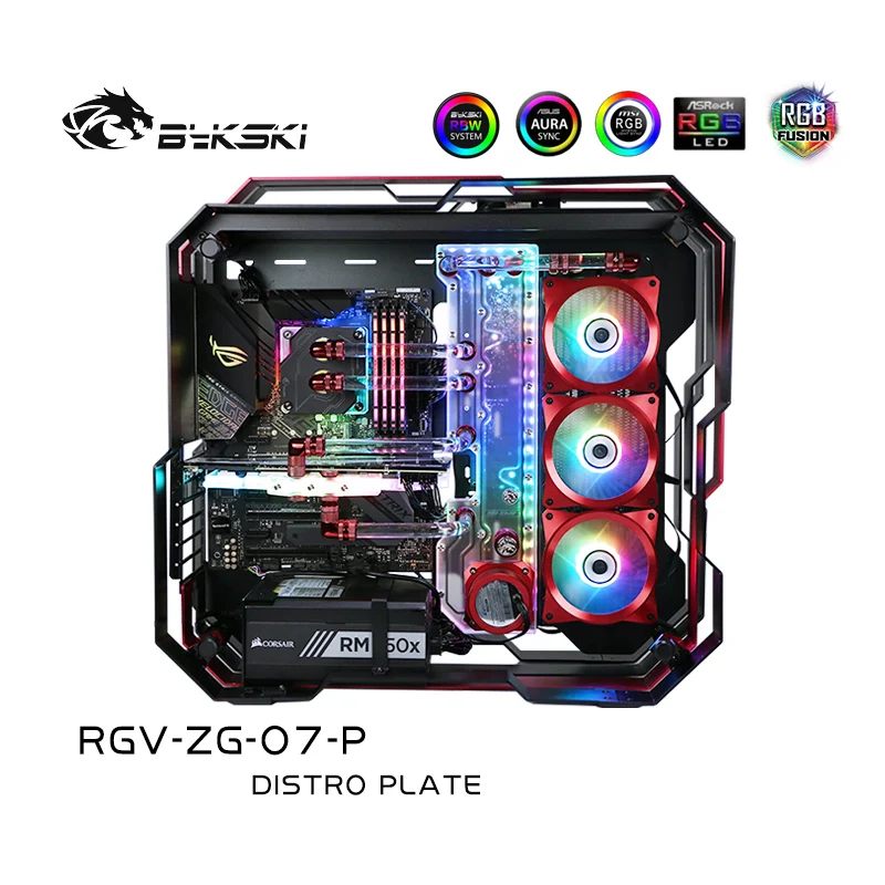 Bykski RGV ZG 07 набор для Zeaginal чехол RBW водная плата CPU/GPU|Кулеры/вентиляторы/системы