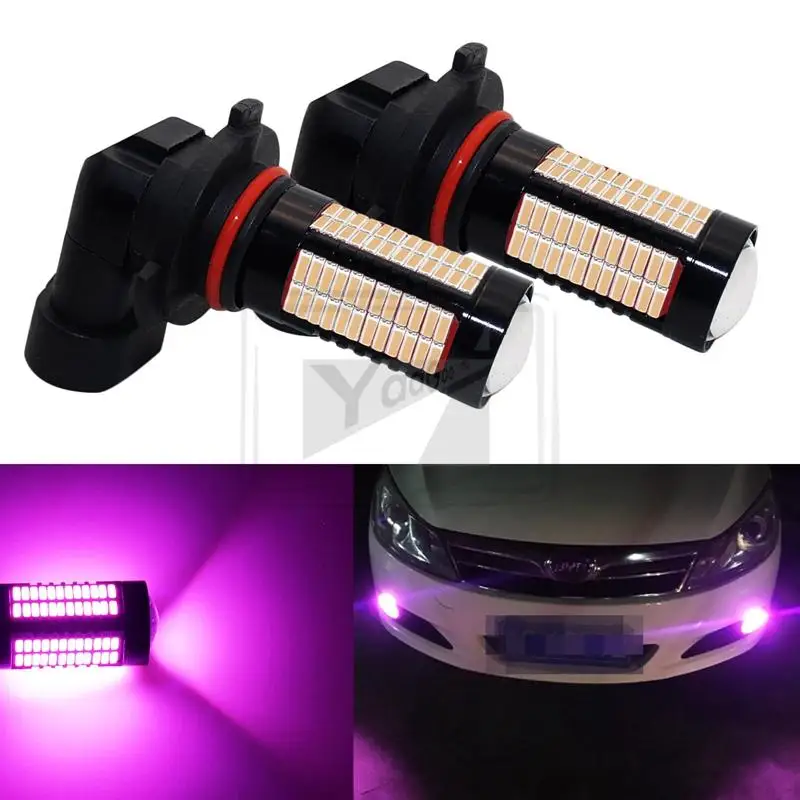 YaaGoo розово-фиолетовый для автомобиля грузовика Противотуманные фары 106SMD H10 9145 |