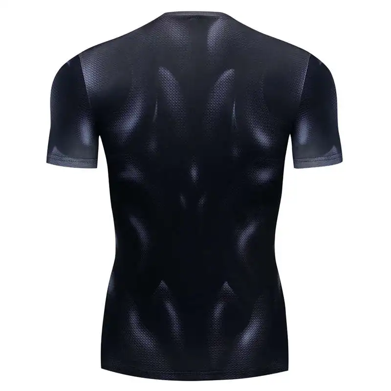 Новые компрессионные рубашки X-men WOLVERINE футболки с 3D-принтом Мужчины Фитнес Футболка с рукавами Cospaly Костюм тройники топы