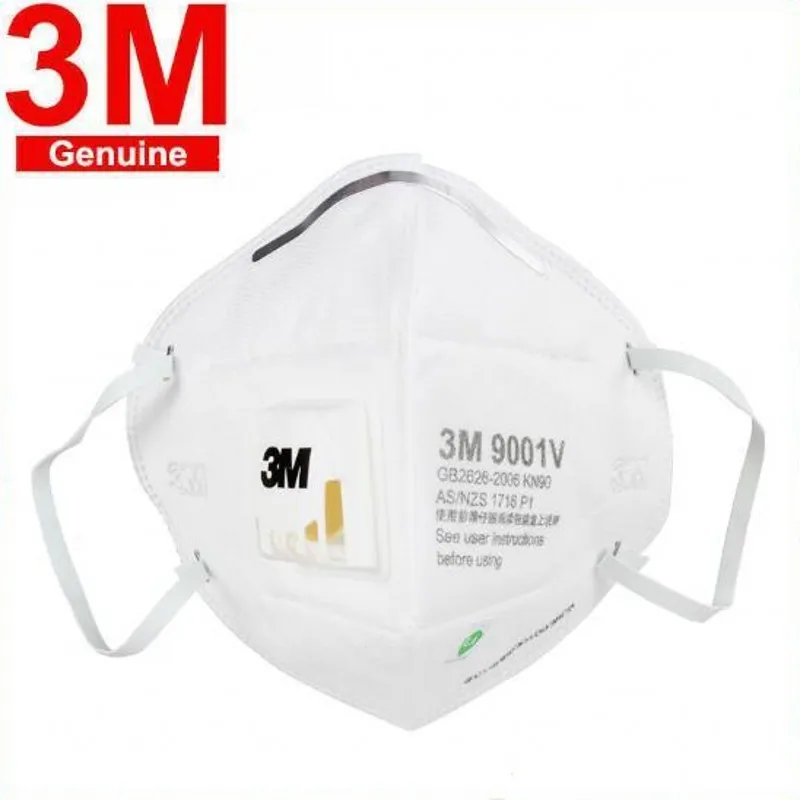

Ship Now 10 Pcs FFP3 3M 9001V Anti Pollution Masks Unisex Outdoor Protection Covid 19 Dust 3M Mask N95 PM2.5 Anti Virus Mouth