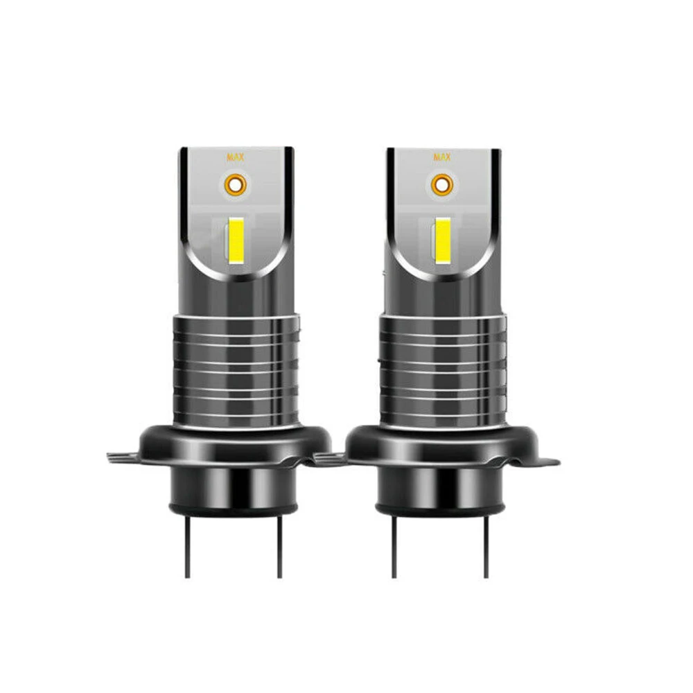 2 шт. светодиодный H7 головной светильник CSP чип светодиодный Canbus автомобильный светильник 10000лм/лампа 50 Вт H9 H11 мини HB3 HB4 линия резки 12 В 24 В Стайлинг автомобиля - Испускаемый цвет: Белый