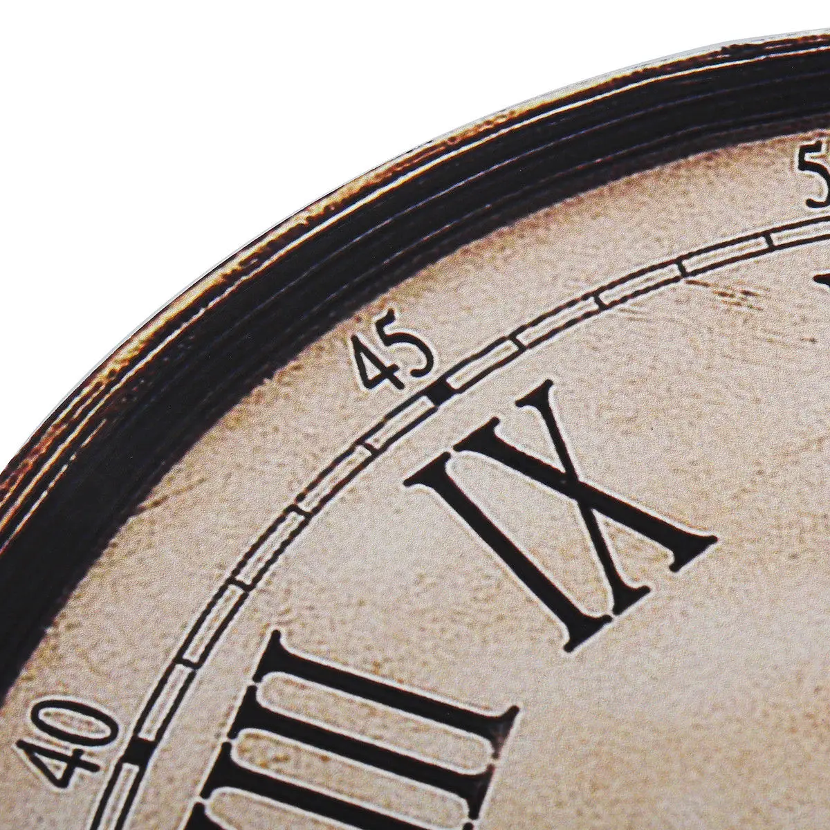 40 см фермерские часы Современные негабаритные настенные деревенские круглые серые амбарные эклектичные уникальные