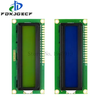 

10pcs LCD1602 5V 1602 module Blue/Green screen 16x2 Character LCD Display Module IIC/I2C adapter for arduino