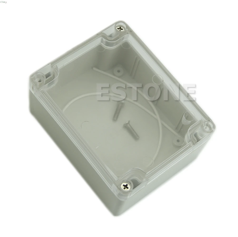 

115x90x55MM Waterproof Cover Clear Plastic Electronic Project Box Enclosure Case M09 dropship L29K