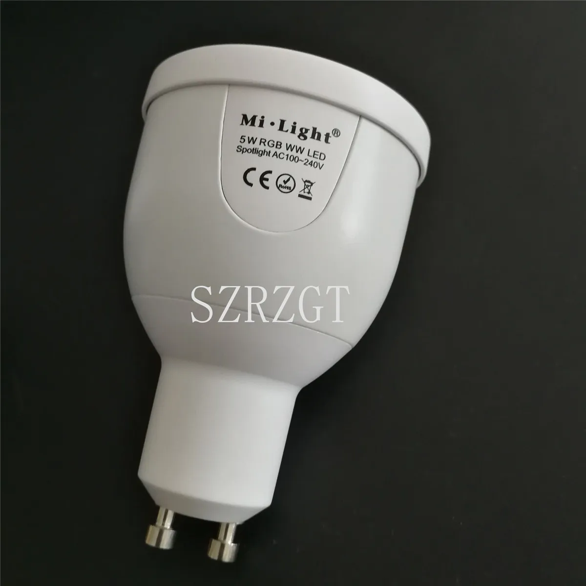 Mi. light FUT018 GU10 dimmable 2,4G Светодиодный точечный светильник 100-240 в 5 Вт Светодиодная лампа RGBW управление Iphone Ipad Android
