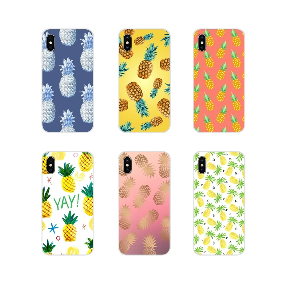 Аксессуары для телефона Чехлы ананасов Apple iPhone X XR XS 11Pro MAX 4S 5S 5C SE 6S 7 8 Plus ipod 5 6 |