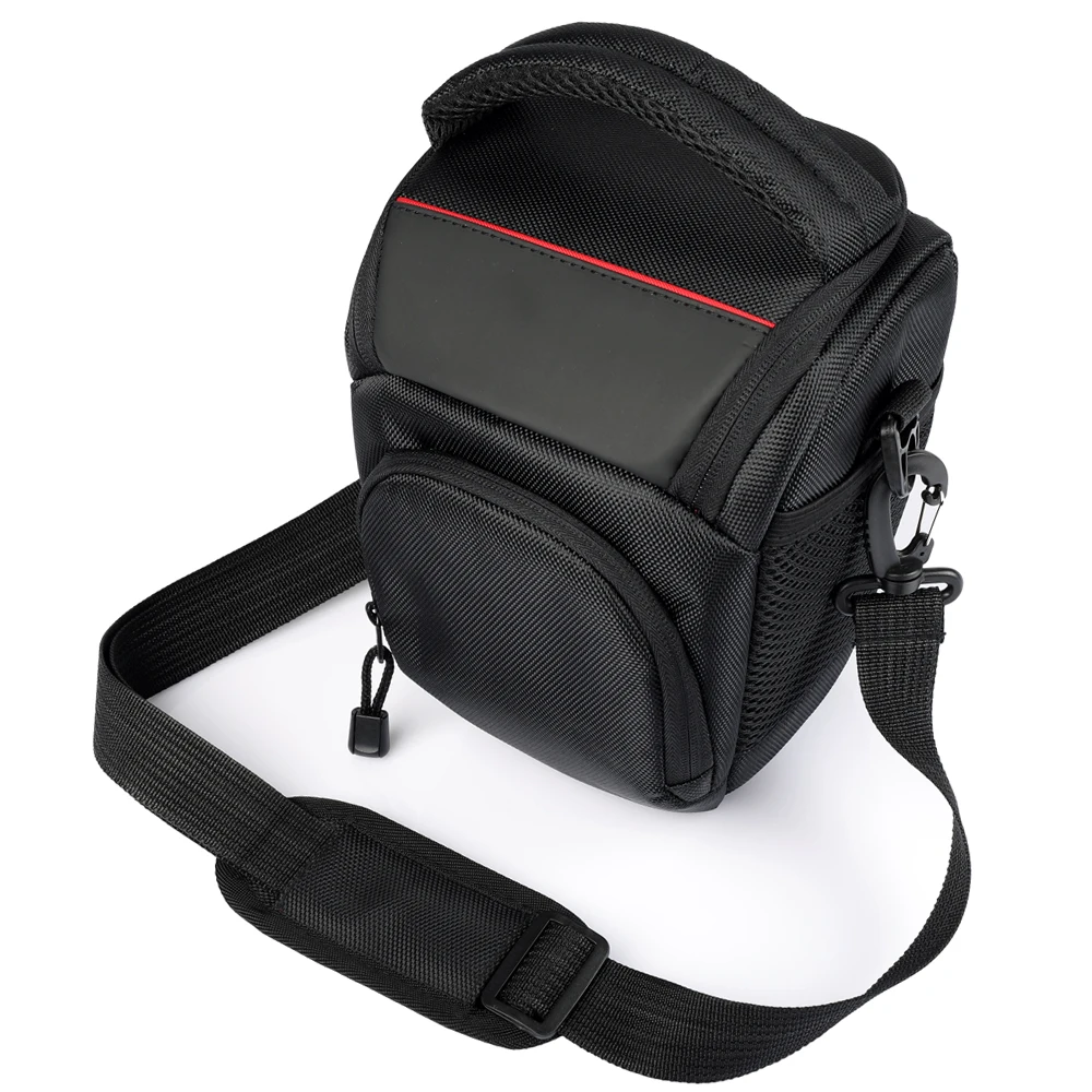 

Camera Bag Shoulder Case For Sony Alpha A6500 A6300 Camera Bag Case For Canon EOS M50 M6 DSLR Lens Pouch For Nikon D3200 D3400