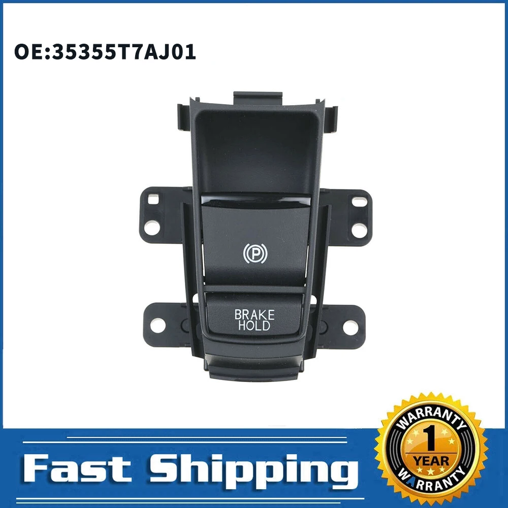 

Автомобильные аксессуары для Honda вариабельности сердечного ритма XRV HR-V XR-V 35355-T7A-J01 35355T7AJ01 электронное мусорное ведро с автоматическим Кнопка Ручного Тормоза переключатель стояночного тормоза