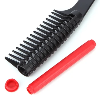 

Hot Sale Hair Dyeing Styling Brush Wide Tooth Smooth Comb Haircut Roller Comb Anti-Knotting Hairdressing Barber Salon