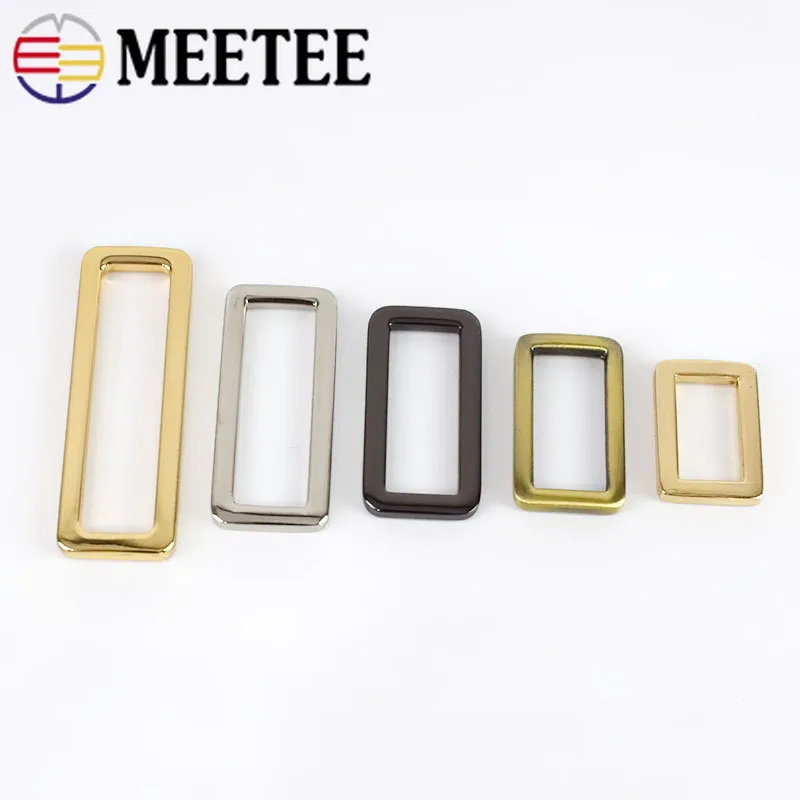 Металлические D образные кольца Meetee 5 шт. аксессуары для рюкзаков ремней обуви