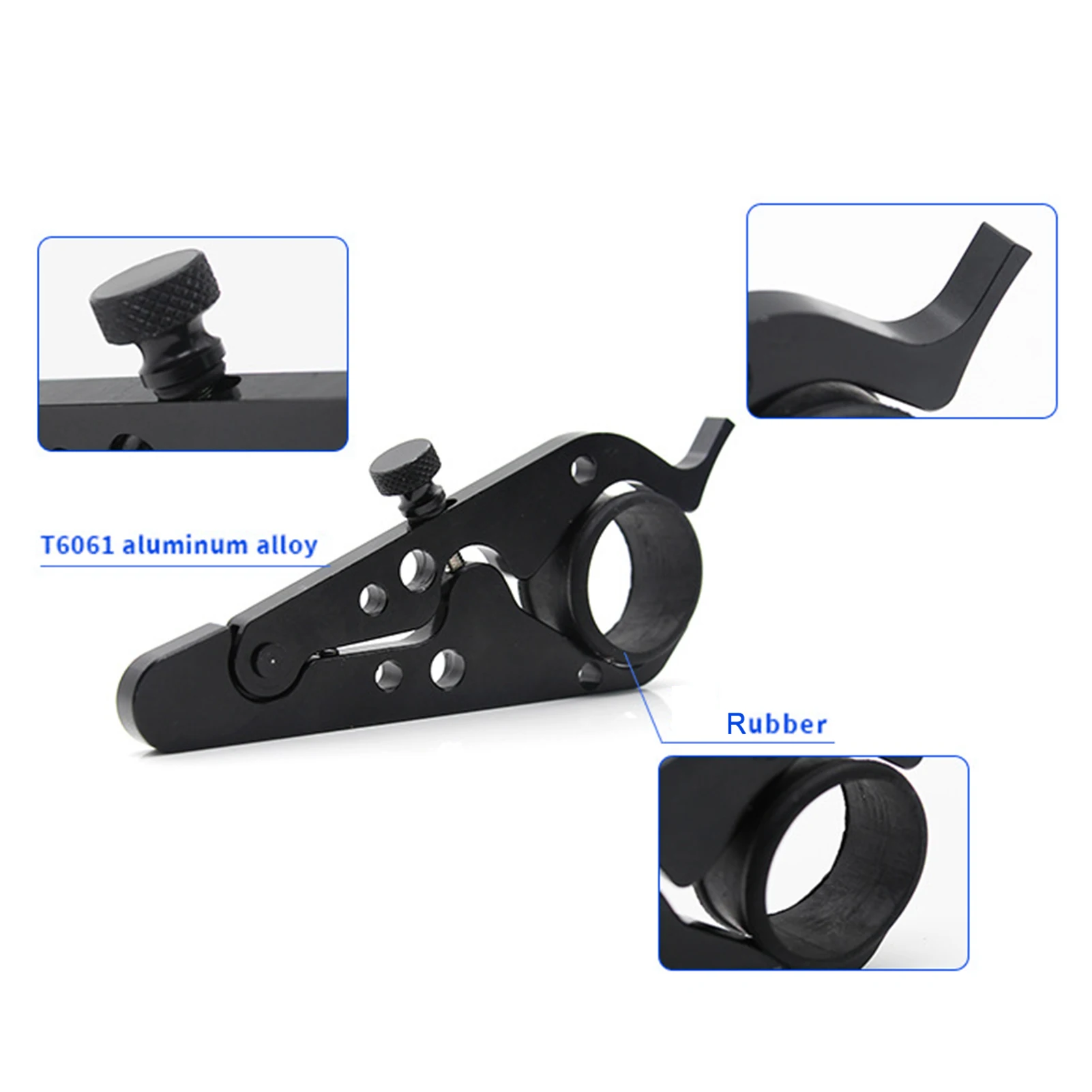 Aluminum Motorcycle Throttle Lock Cruise Control Clamp Scooter