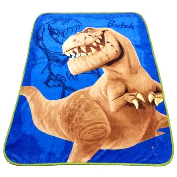 

Dinosaur Coral flannel children's blanket cartoon animation dinosaur leisure air conditioning blanket office car lunch