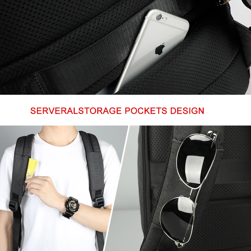 Tigernu Men Backpack Travel Mochila School Backpack High quailty Anti theft Laptop backpack for Women Men Student Bag Bookbag 2