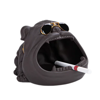 

Household Ceramic Cartoon Ashtray Creative Lovely And Windproof Car Personality Animal Ashtray Multi-Function Smoking Tray