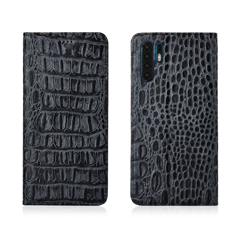 

Crocodile Back Pattern Genuine Real Leather Magnetic Flip Phone Bag For Huwei Enjoy 8 Plus/Huwei Enjoy 7S Phone Case Coque Funda