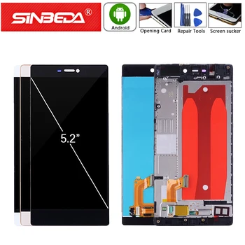 

Sinbeda 5.2" For HUAWEI P8 LCD Display Touch Screen Digitizer with Frame Assemble For HUAWEI P8 GRA L09 GRA-L09 GRA-UL10 Display
