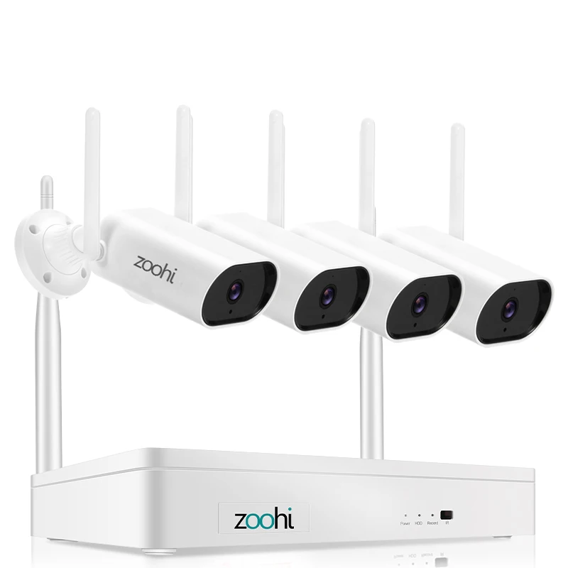 wireless security camera system Zoohi 3MP Wireless Camera System HD Video Surveillance Camera Wifi Outdoor Security Camera System Sound Record Night Vision floodlight cam surveillance cameras Surveillance Items