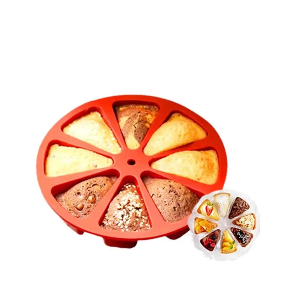 

Bakeware Molds Cake Pan Silicone Cake Mold Pudding Triangle Cakes Mould Muffin Baking Tools Fondant Cake Molds
