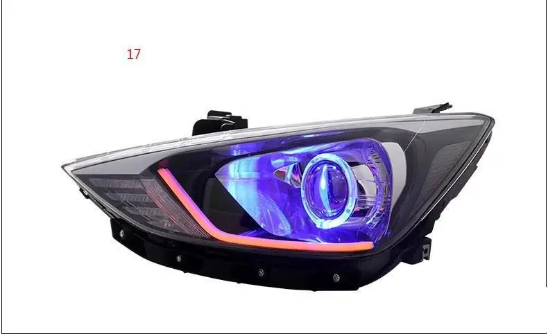 Assessoires Luces Para Авто Cob Стайлинг Drl Led аксессуар для бега запчасти фары автомобильные фары в сборе 17 18 для hyundai Celesta