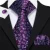 Floral Ties For Men Shirts Green Silk Men's Tie Handkerchief Cufflinks Set 15 Colors Neck Tie  Barry.Wang Fashion Design S-5230 ► Photo 2/6