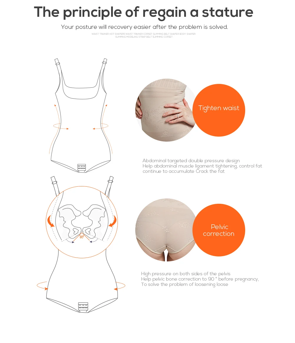 Aiconl, женское нижнее белье для похудения, боди, Корректирующее белье faja, Корректирующее белье, послеродовое, восстанавливающее, Корректирующее белье для похудения