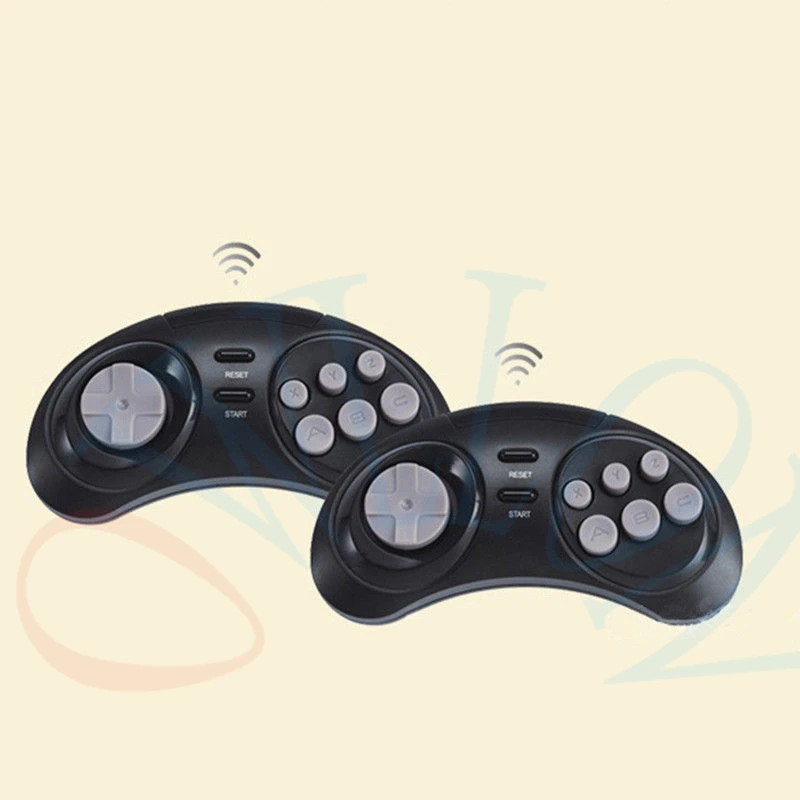  16BIT HDMI Video Game Console SEGA Genesis 126in1 free games High definition with 2.4G wireless con
