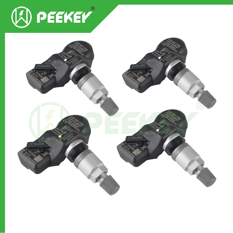 4PCS Tire Pressure Monitor System Sensors TPMS sensor For Volkswagen VW