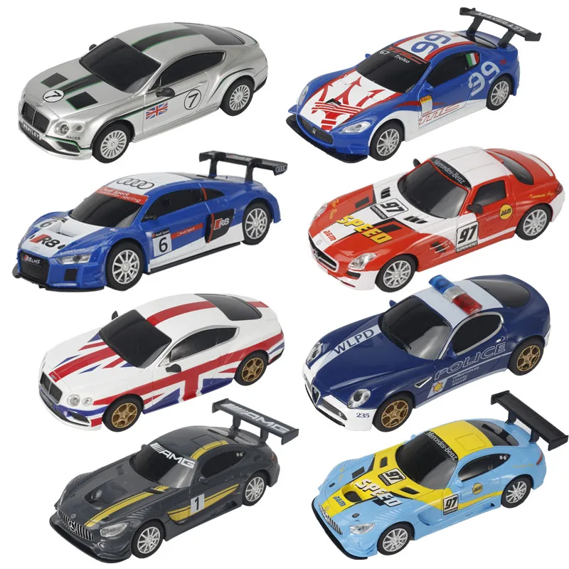 Electric  Scalextric Car Slot 1/43 For Carrera Go Race Track children Boys Remote Control Brushes Accesorios