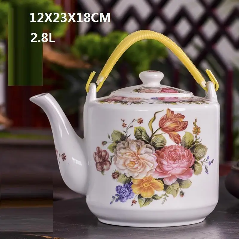 Teekanne для ресторана Czajnik Традиционный набор самовар вассеркош Chaleira Para Theepot китайский чайник Tetera чайник - Цвет: Number 13