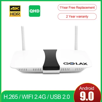 

Android Smart TV Box Golax M5 Amlogic S905W Quad Core QHD Set Top Box 4K 3D 2.4G Wifi 1GB 8GB Android 9.0 H.265 Media Player