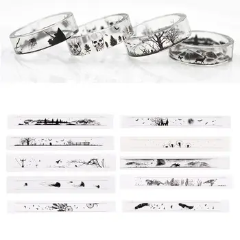 

DIY Resin Ring Filling Material Epoxy Resin Crystal Silicone Mold Jewelry Making