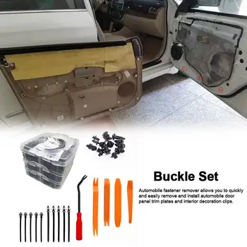 

635PCS/Set Boxed Buckle Universal Fender Bumper Body Panel Rivet Mixed Buckle Set Automotive Interior Accessories For Cars Truck