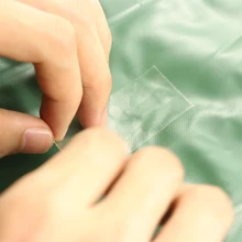 5 шт. кожаные батуты для отдыха на открытом воздухе кольцо жизни металлическое стекло полупрозрачная паста кемпинг надувная лодка водонепроницаемый патч палатка ремонт