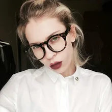 Классические круглые женские очки, оправа, прозрачная оправа для очков, мужские винтажные очки с прозрачными линзами, большая оправа, оптическая оправа для очков