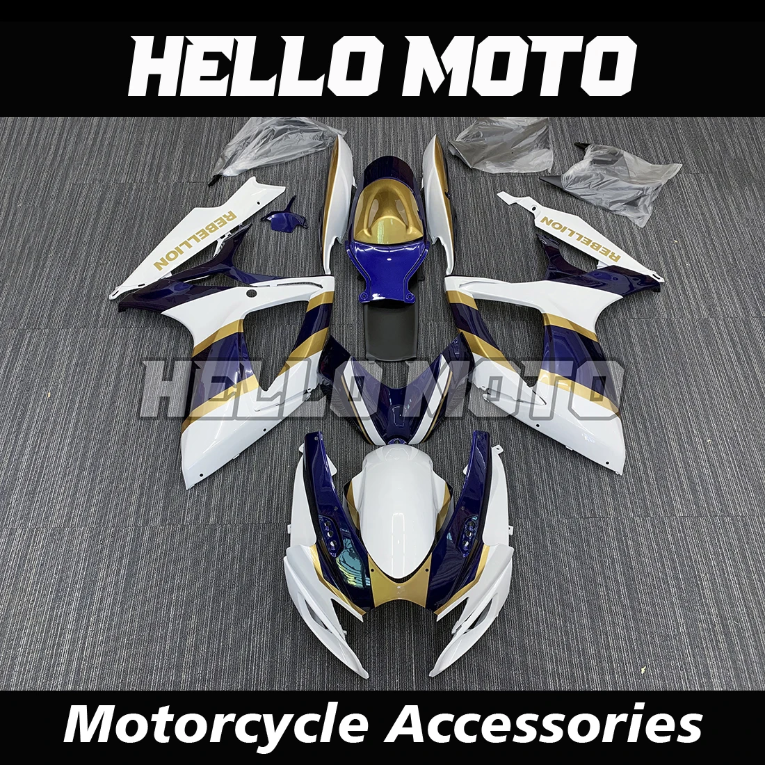 

New ABS Injection Molding Motorcycle Fairings Kits Fit For K6 K7 600/750cc 2006 2007 Bodywork Set