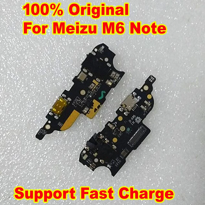 Оригинальная зарядная плата для Meizu m6 note Meilan Note 6 USB-разъем быстрой зарядки