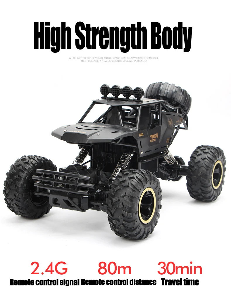 1/12 4WD альпинистская машина 4x4 с двойным приводом Bigfoot, машинка с дистанционным управлением, модель внедорожника, игрушки для мальчиков, подарки для детей