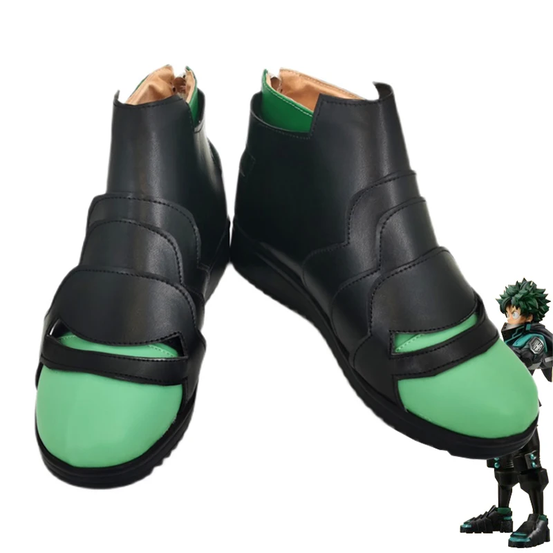

My Hero Academia Midoriya Izuku Anime Cosplay Shoes Deku Short Fighting Boots Midoriya Izuku Cosplay Cosutmes Prop For Halloween