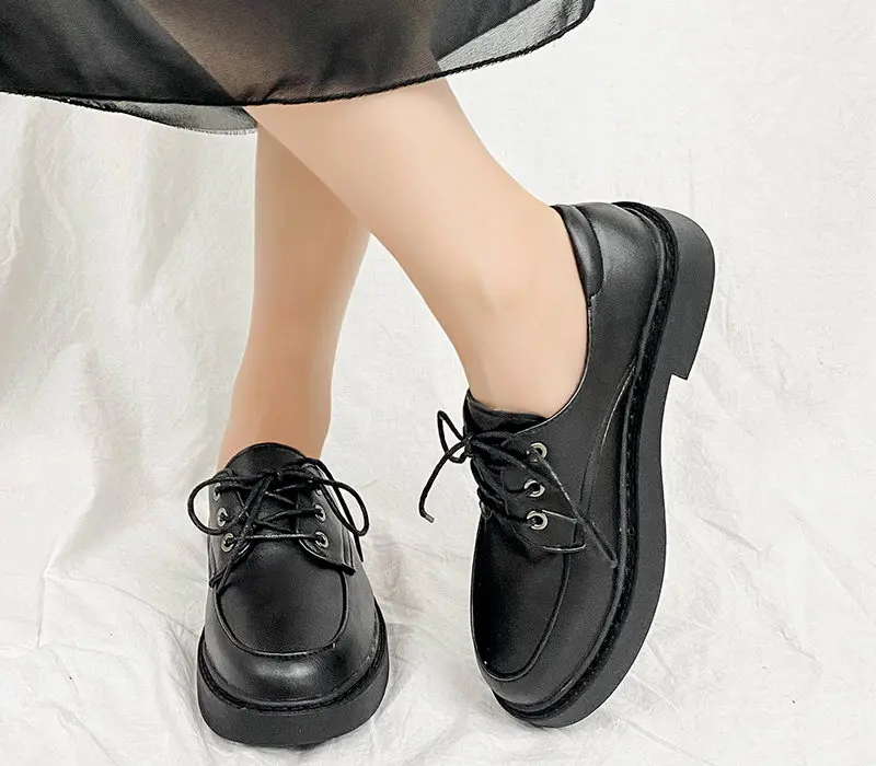 womens black wide fit flat shoes