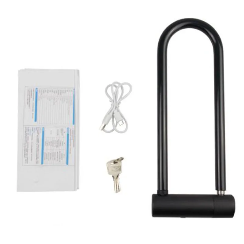 

Bike Bicycle ULock Bicycle Motorcycle Combination Anti-Theft Security Lock Black