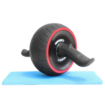 

Ab Roller Resistance Abdominal Wheel with Mat Home Gym Workout Fitness Equipment Trainers Force Core Training Tool