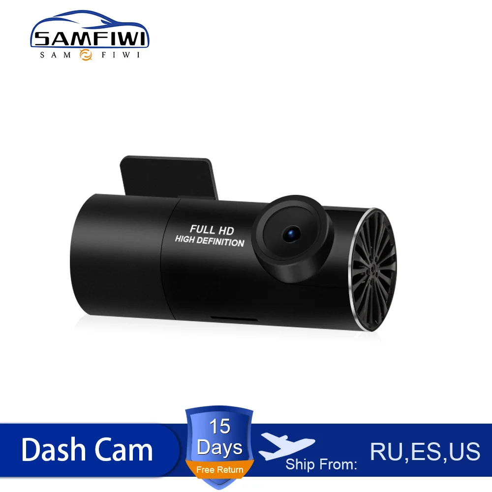 

SAMFIWI NEW Hidden Car DVR Lens Dash Cam USB Mini Camera ADAS Auto Digital Video Recorder HD Night Vision for Android player
