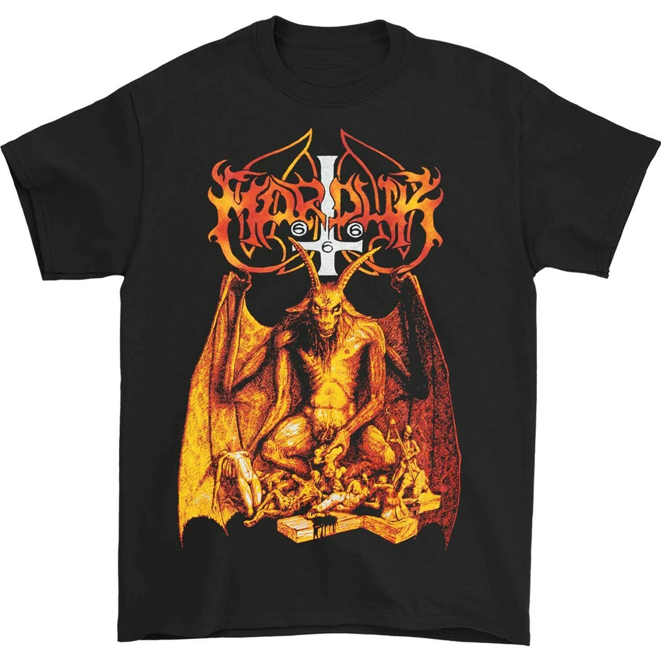Marduk Men'S Demongoat футболка Черная модная уличная | Мужская одежда