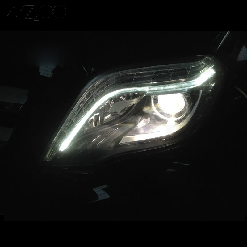 Для Benz 2012-15 автомобильный Стайлинг для GLK260 фара, GLK300 противотуманная фара, 190E, 200 T, 280TE, A200, B180, B200, GLK350 фара