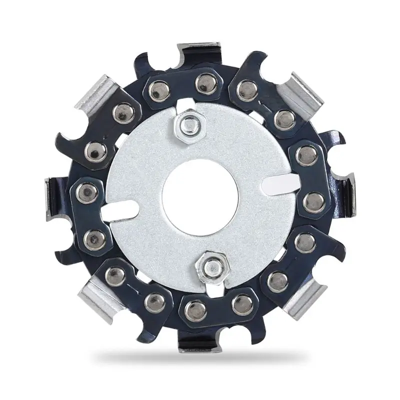 

2.5in 65mm 8 Tooth Wood Carving Chain Saw Grinder Disc Plate Multifunctional Angle Grinding Tools