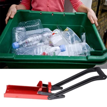 

Can Crushers 500ML16Oz&12Oz Smasher Steel Rubber Handle Plastic Bottle Recycling Tool with Opener