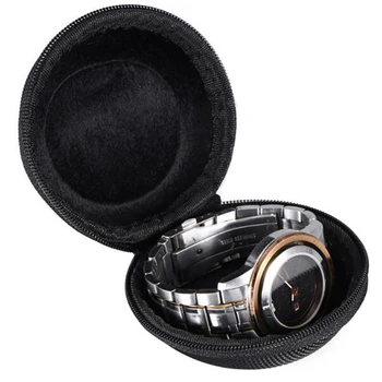 

Watch Case Holder Travel for Wristwatch Smart Watch Protection Portable EVA Storage Bag Wireless Earphones Accessories